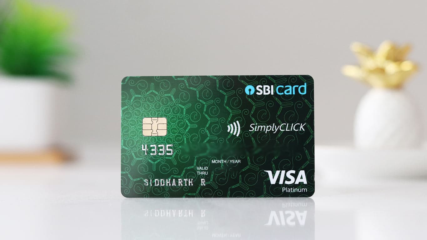 SimplyCLICK SBI Card